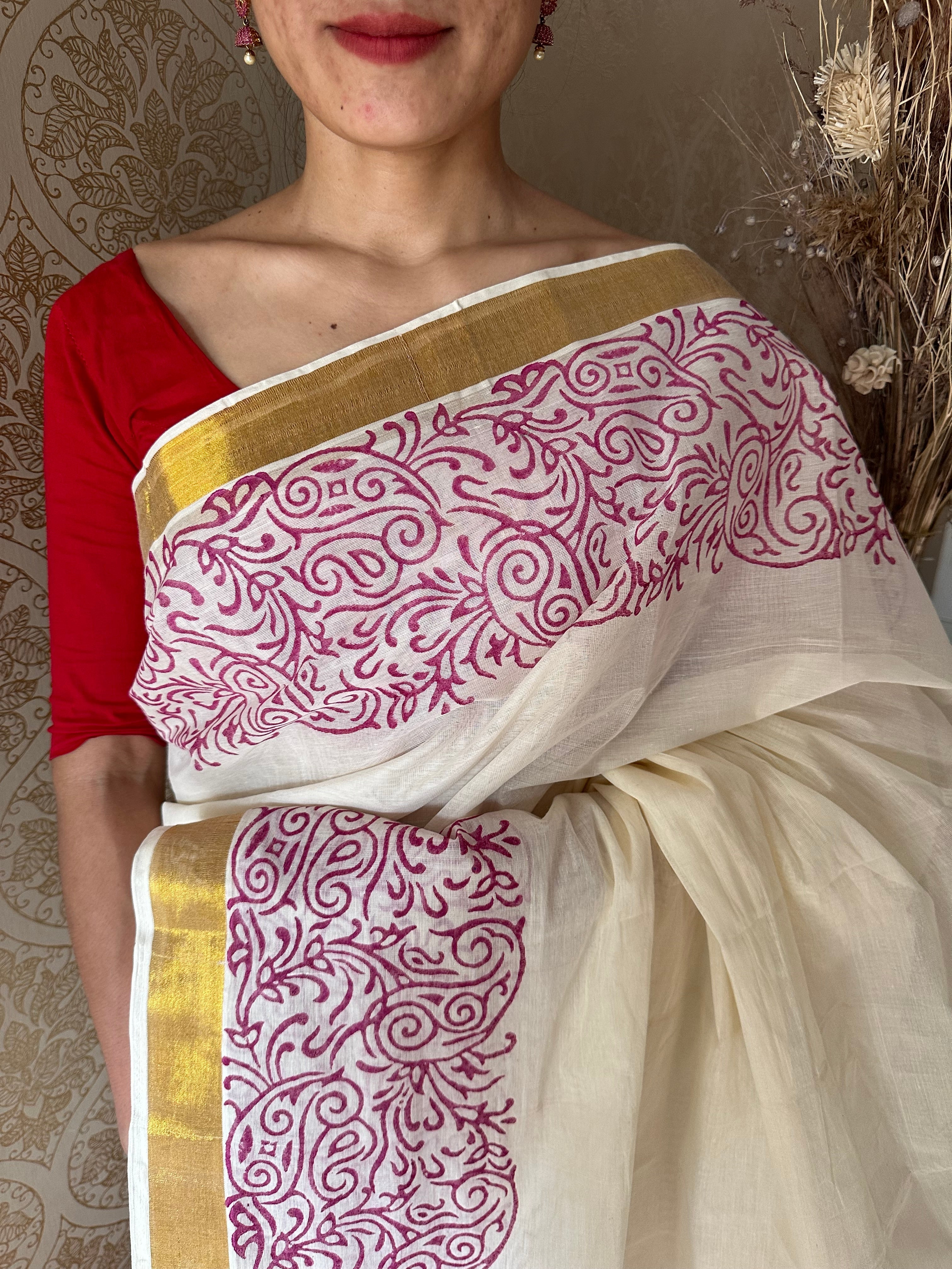 Kerala Saree