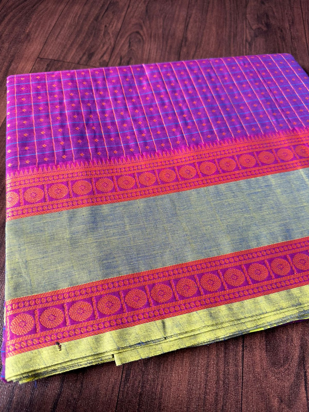 Cotton saree