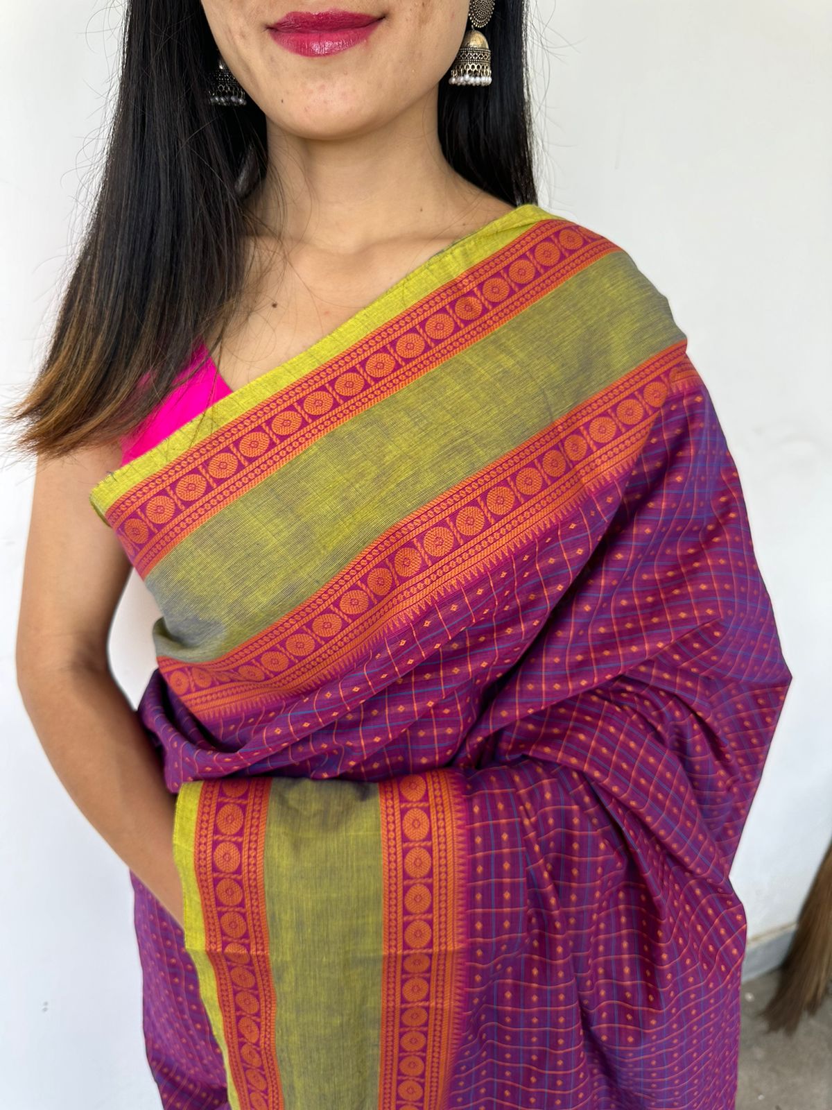 Cotton saree