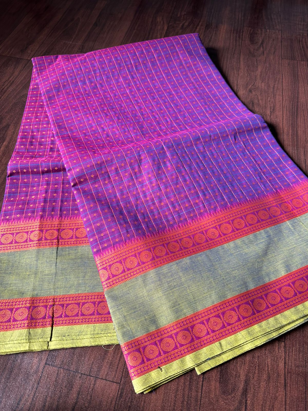 Cotton saree