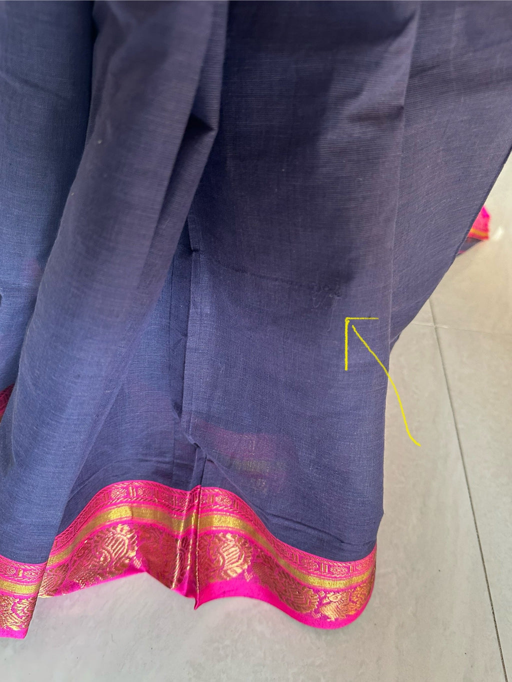 Cotton saree