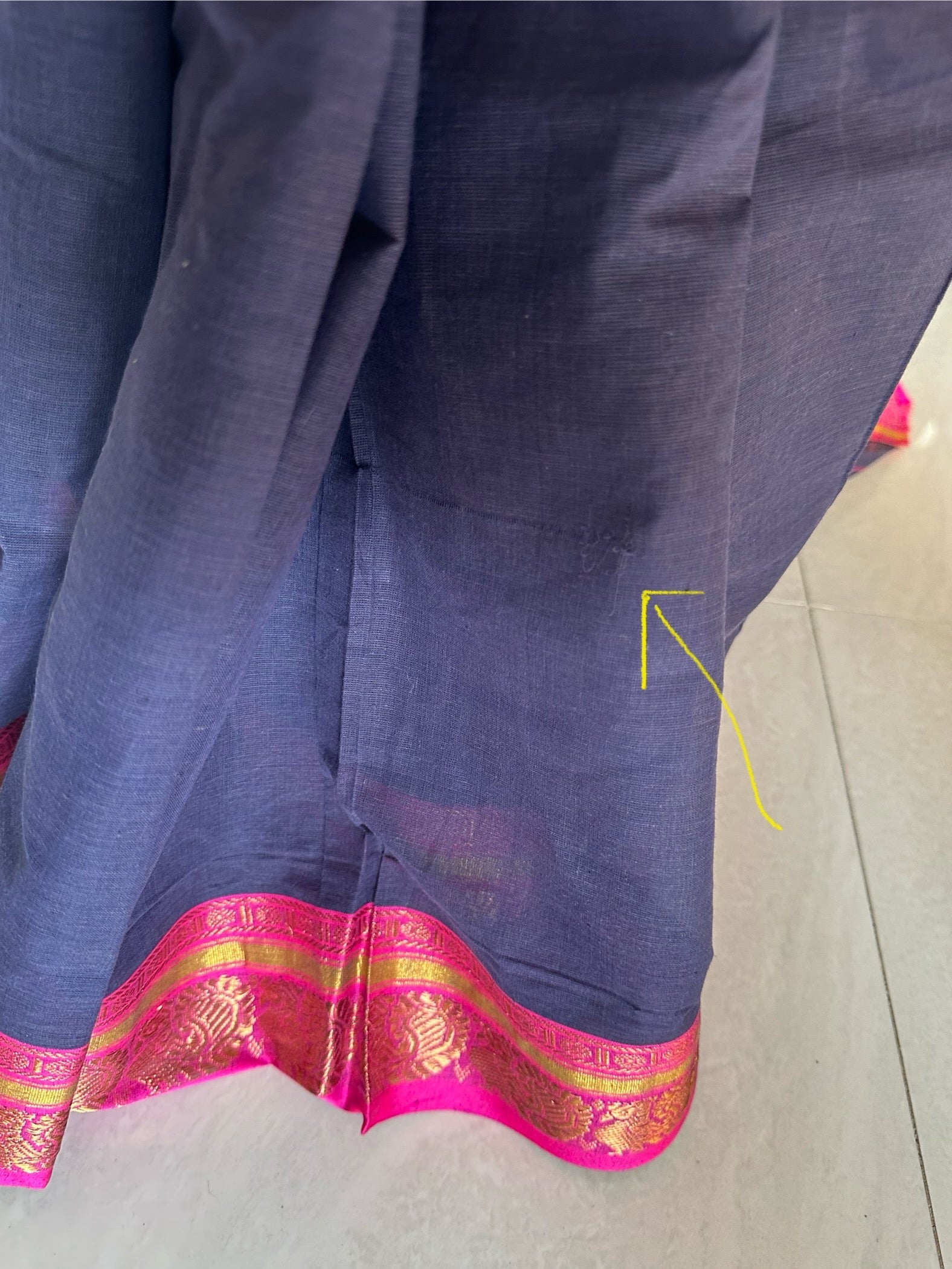 Cotton saree