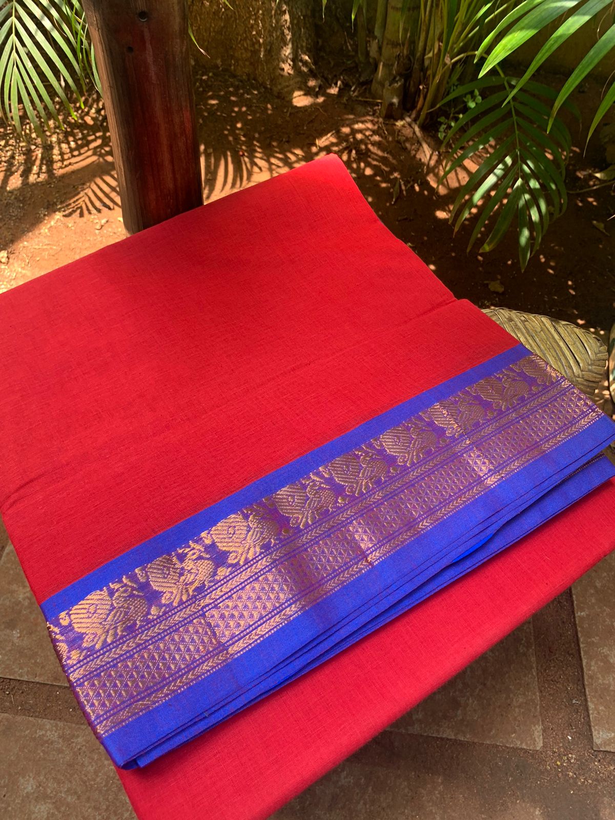 Cotton saree