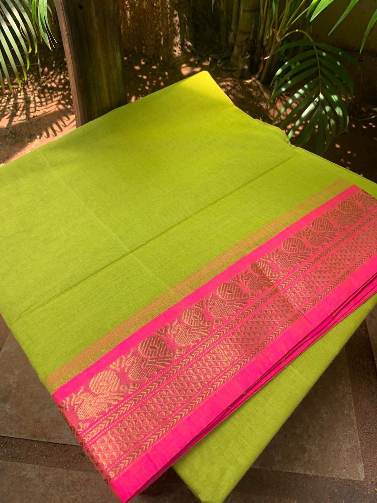 Cotton saree