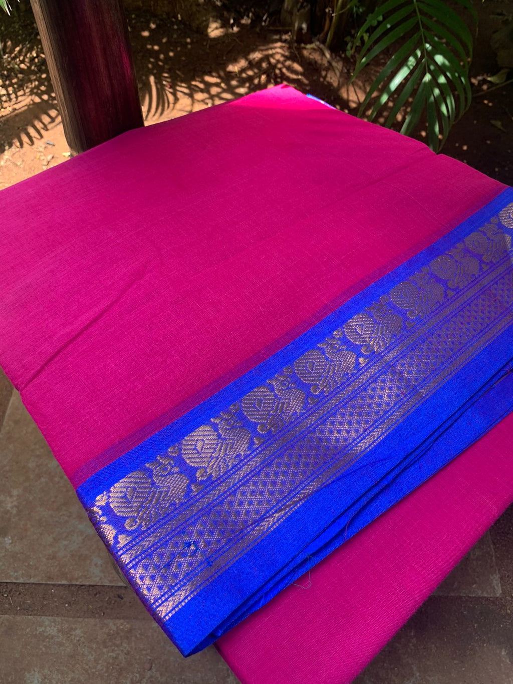 Cotton saree