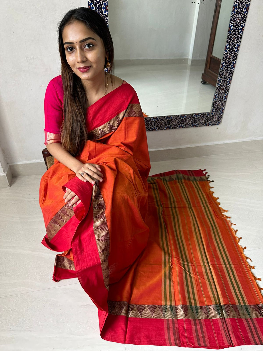 Cotton Saree