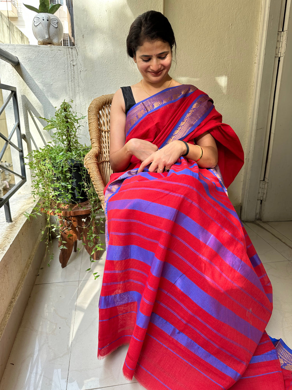 Cotton saree