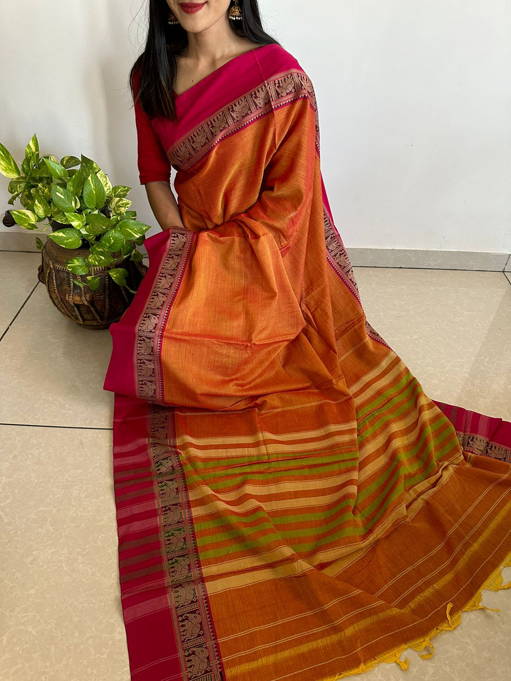 Cotton Saree