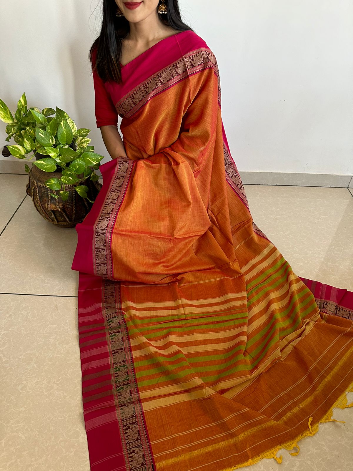 Cotton Saree